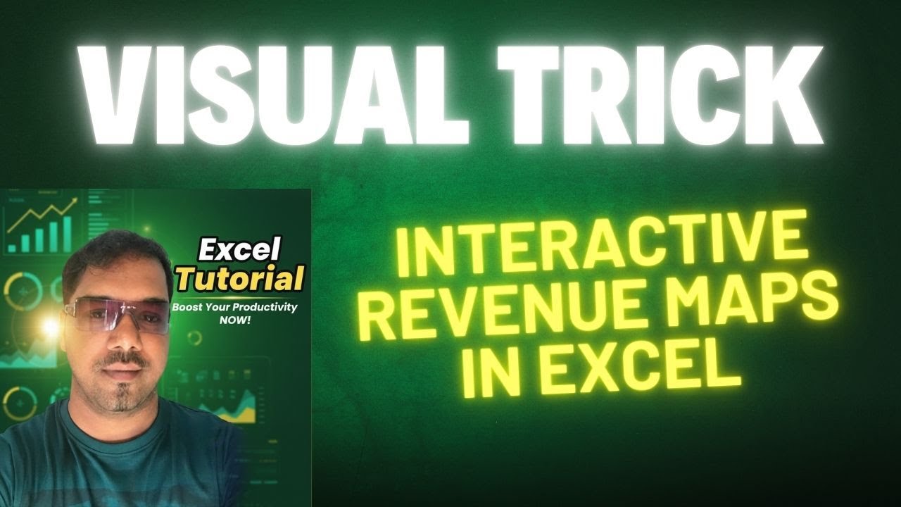 How to Visualize Amazon Revenue by State and City on a Map in Excel - Excel Tricks and Tips