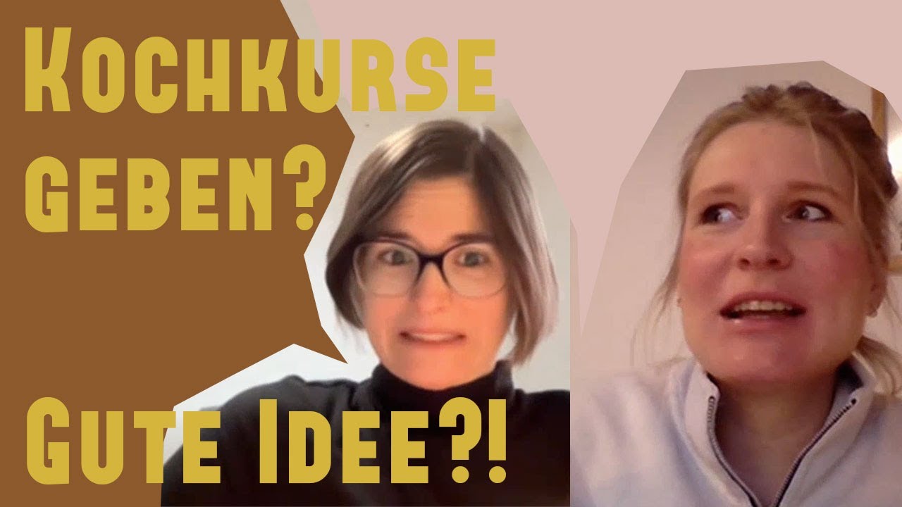 Wie kompliziert ist es Kochkurse zu geben? | Marketing-Ma&szlig;nahme oder fehlender Fokus? | Startup