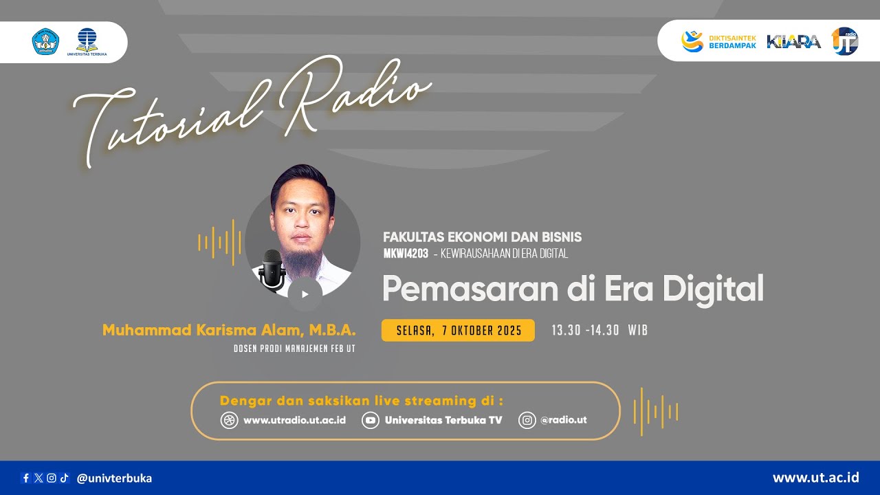 Pemasaran di Era Digital~MKWI4203 Kewirausahaan di Era Digital