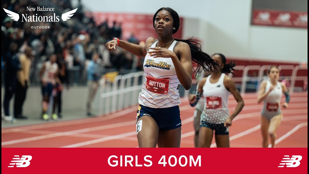 Girls 400m - New Balance Nationals Indoor 2025