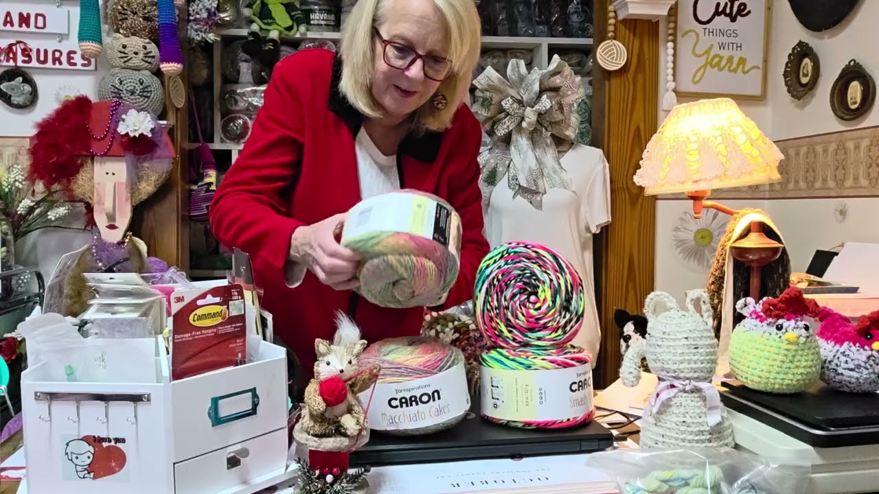 Покупки пряжи у Майкла!!