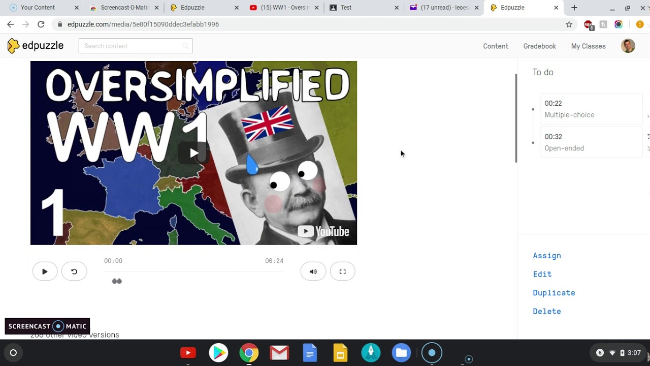 EdPuzzle Basics