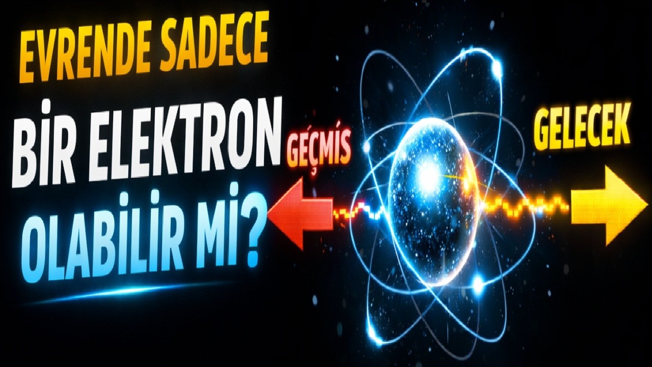 Evrende Tek Bir Elektron mu Var?  Wheeler–Feynman ve Zamanda Geri Giden Parçacıklar