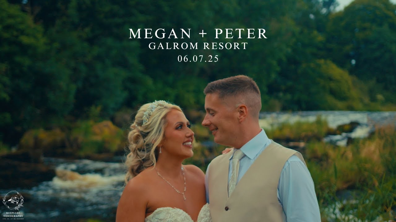 Megan & Peter’s Elegant Galgorm Resort Wedding | A Heartfelt Celebration in Northern Ireland