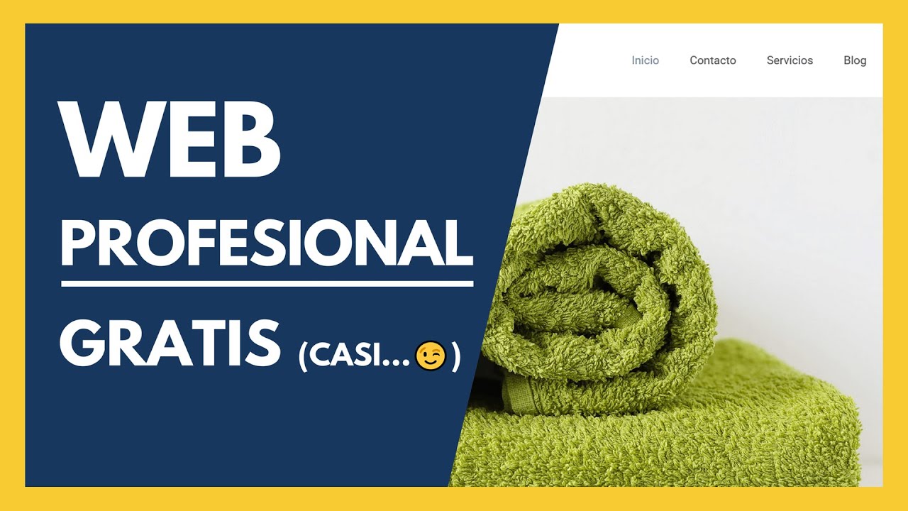 Cómo crear una Página Web profesional ✅ con dominio propio 🔥 GRATIS (casi...) Tutorial 2023