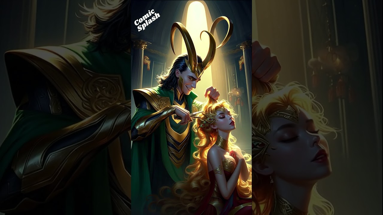 Thor | Sif's Golden Wig | Norse Mythology | 36  #thor #thorsif  #norsemythology  #norse