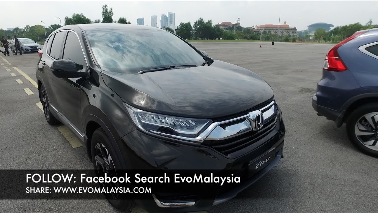 Evo Malaysia com | 2017 Honda CR-V 1.5 Turbo Comparison Driving & Walk Around Review