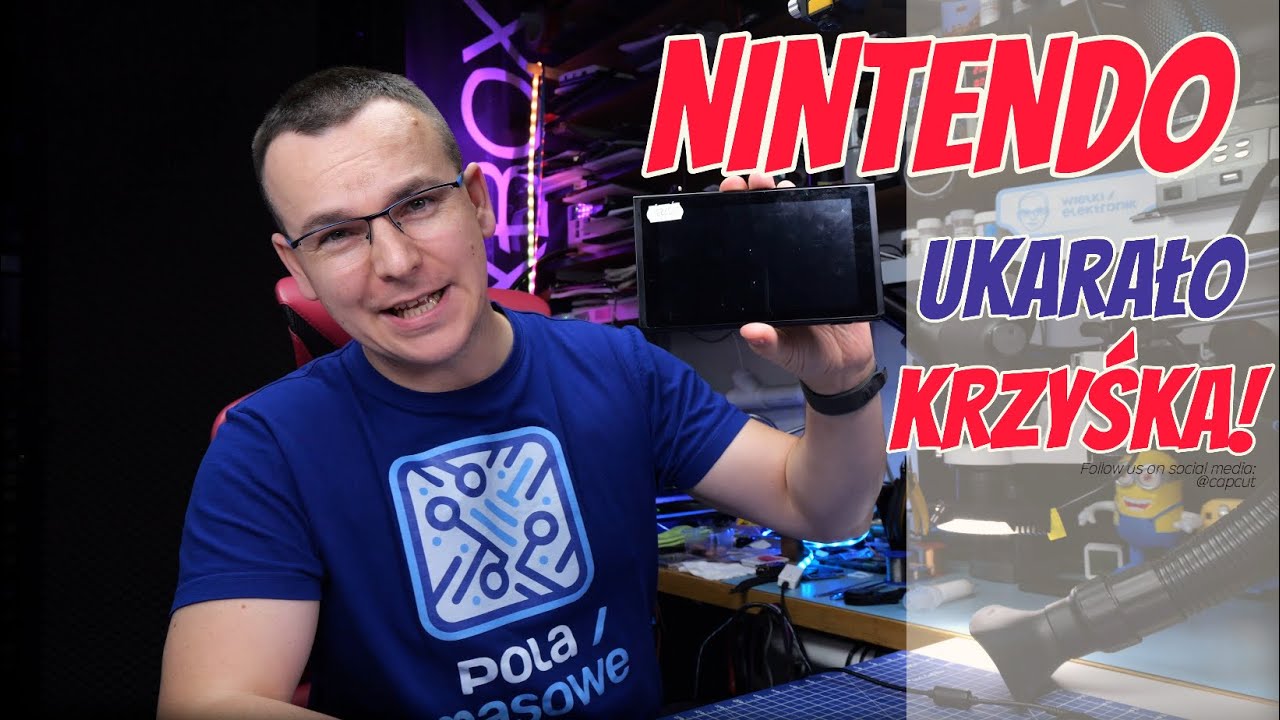 Nintendo ukarało Krzyśka za brak grania! Nieoczekiwana usterka Switcha