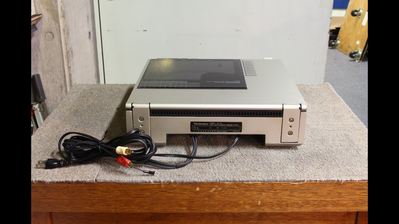 Review Technics SL-15 video is about the Technics SL-15 turntable