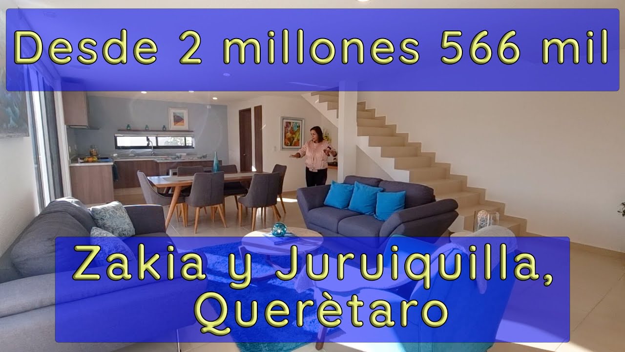 Townhouses en Querétaro desde 2 millones 565 mil