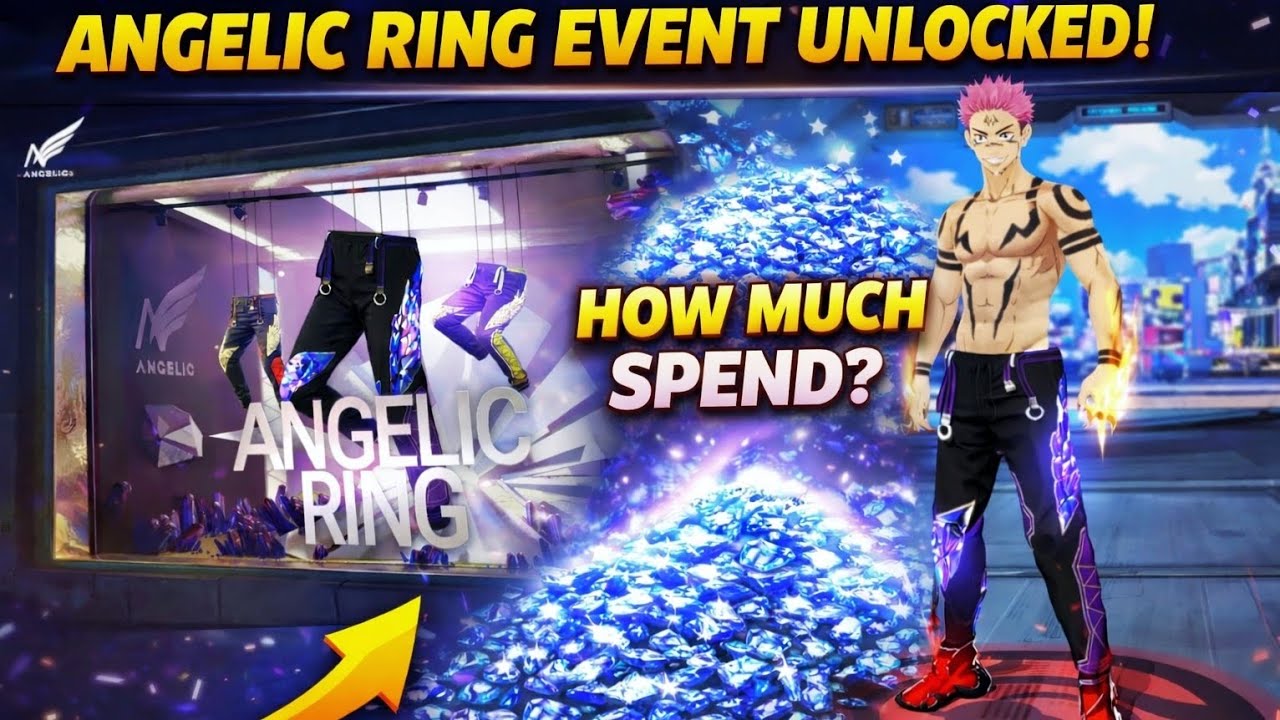 ANGELIC RING 💜🔥 | Evlo Diamonds Spend? 😱 Full Truth | Free Fire Tamil