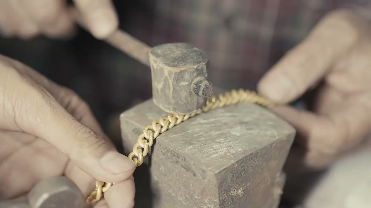 How 24K bracelet is Made | Gold Bracelets for Men 2025