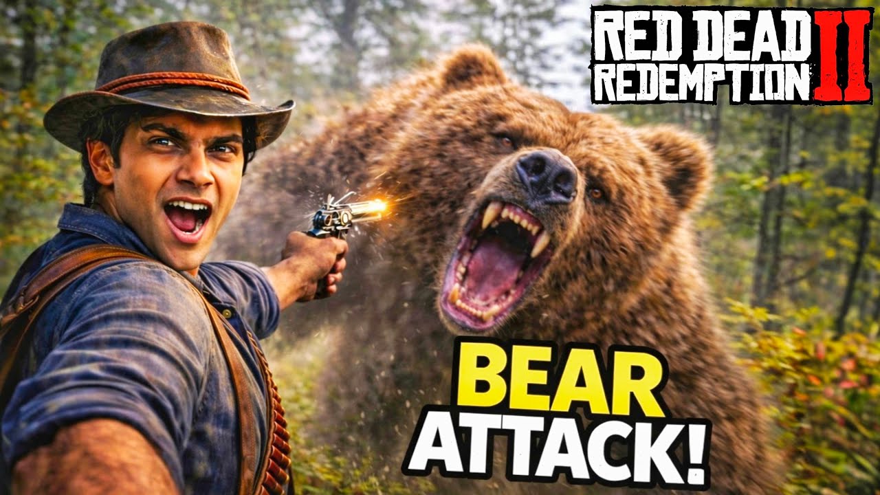 Hunting Bear Gone Wrong 😧🐻 | RED DEAD REDEMPTION 2 | Ep 3