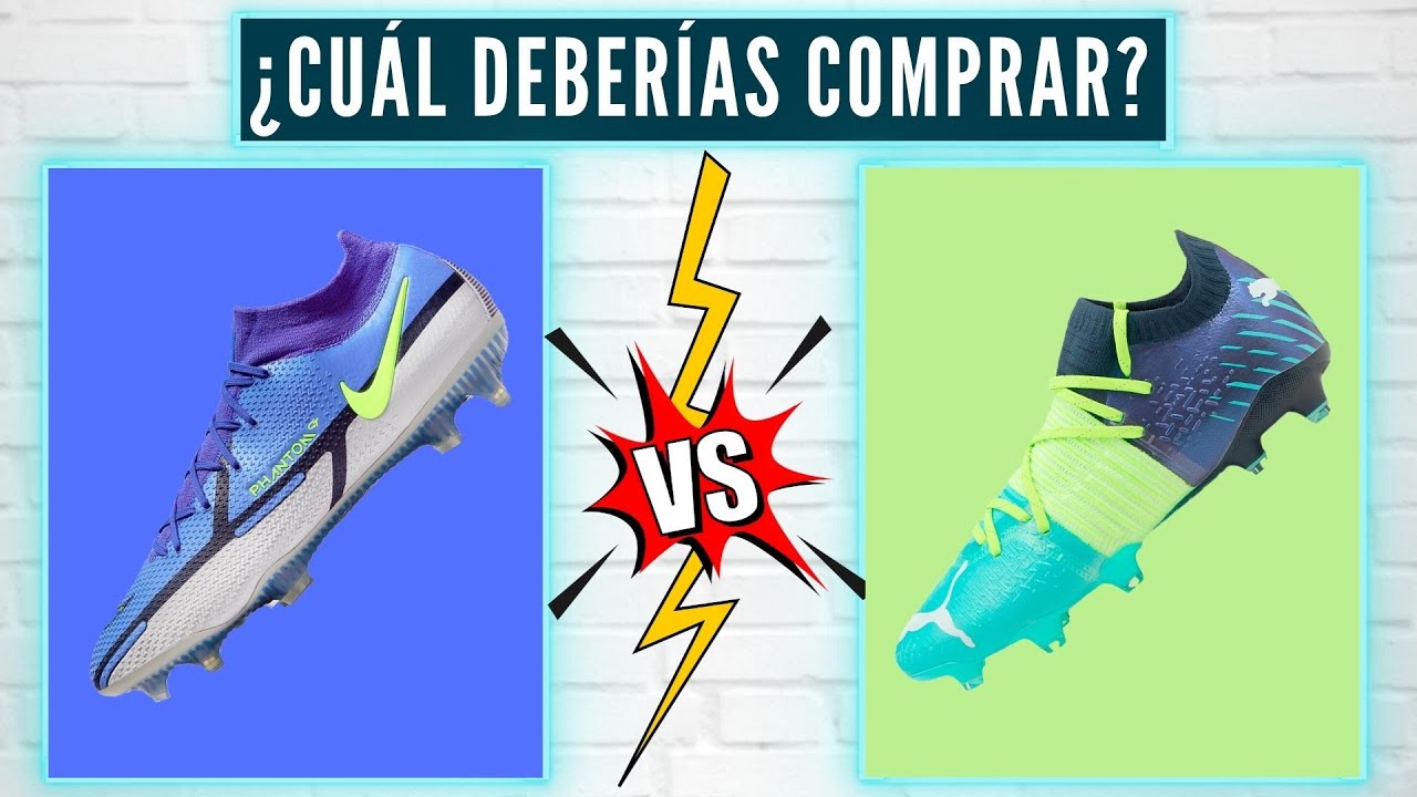 NIKE PHANTOM GT vs. PUMA FUTURE · Comparativa