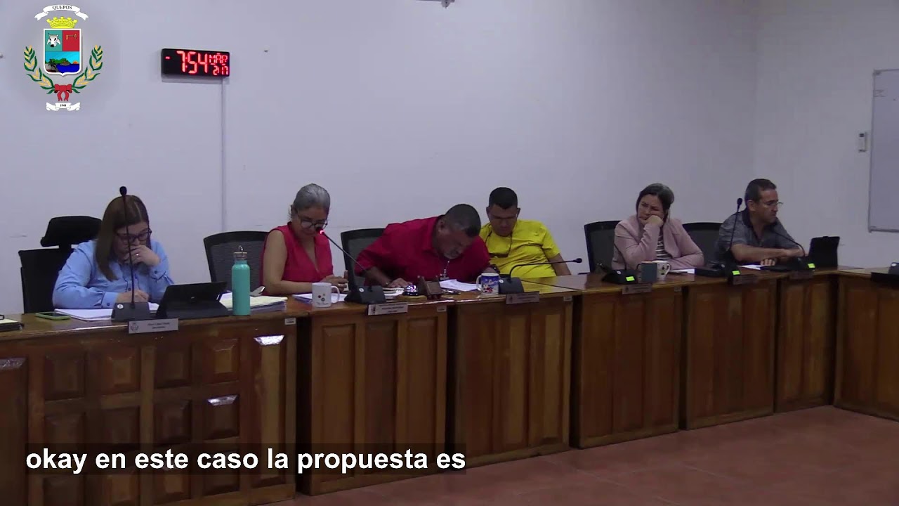 Sesión Municipal Ordinaria #148,  Consejo Municipal de Quepos, 17-02-2026.