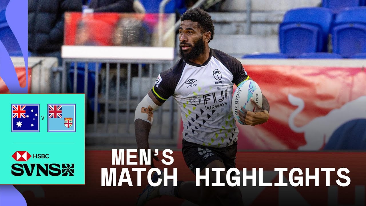 Flying Fijians are CRUISING! 💨 | Australia v Fiji | HSBC SVNS New York 2026 | Match Highlights