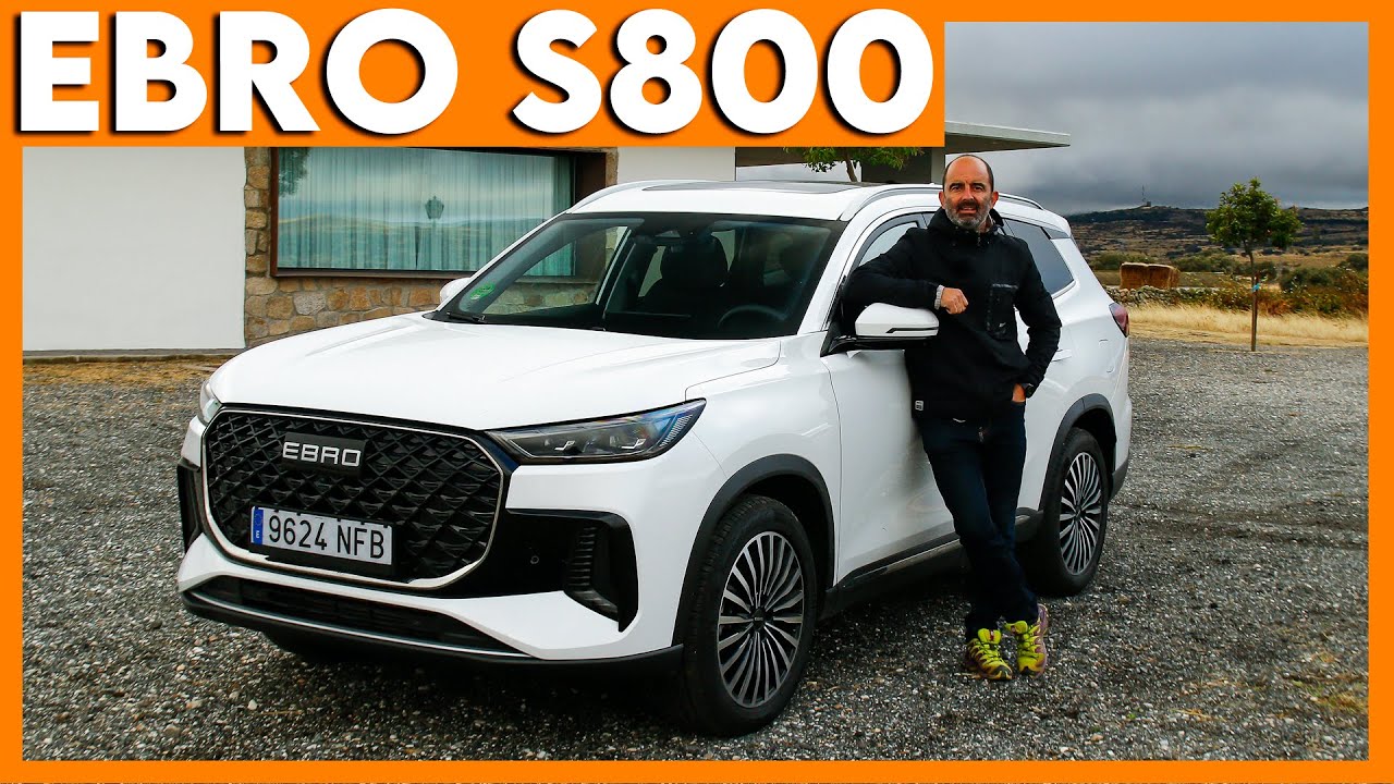 EBRO S800 ⭐ Prueba SUV 7 plazas ¿barato? ⭐ Gasolina 145 CV 😉