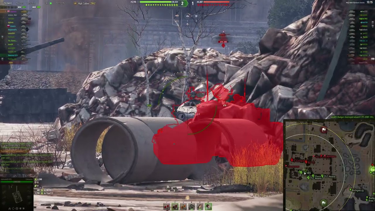 World of tanks - Good morning lucky shot