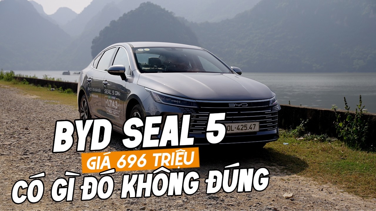 Đánh giá BYD Seal 5 - Xe sedan PHEV có đáng mua giá 696 triệu. Mang đi camping 