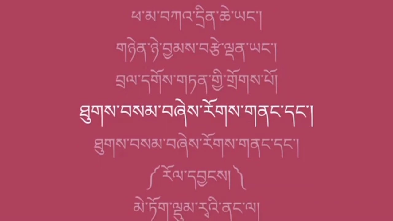 Tibetan Song Methok Dumrey Nangla (Karaoke) མེ་ཏོག་ལྡུམ་རྭའི་ནང་ལ།