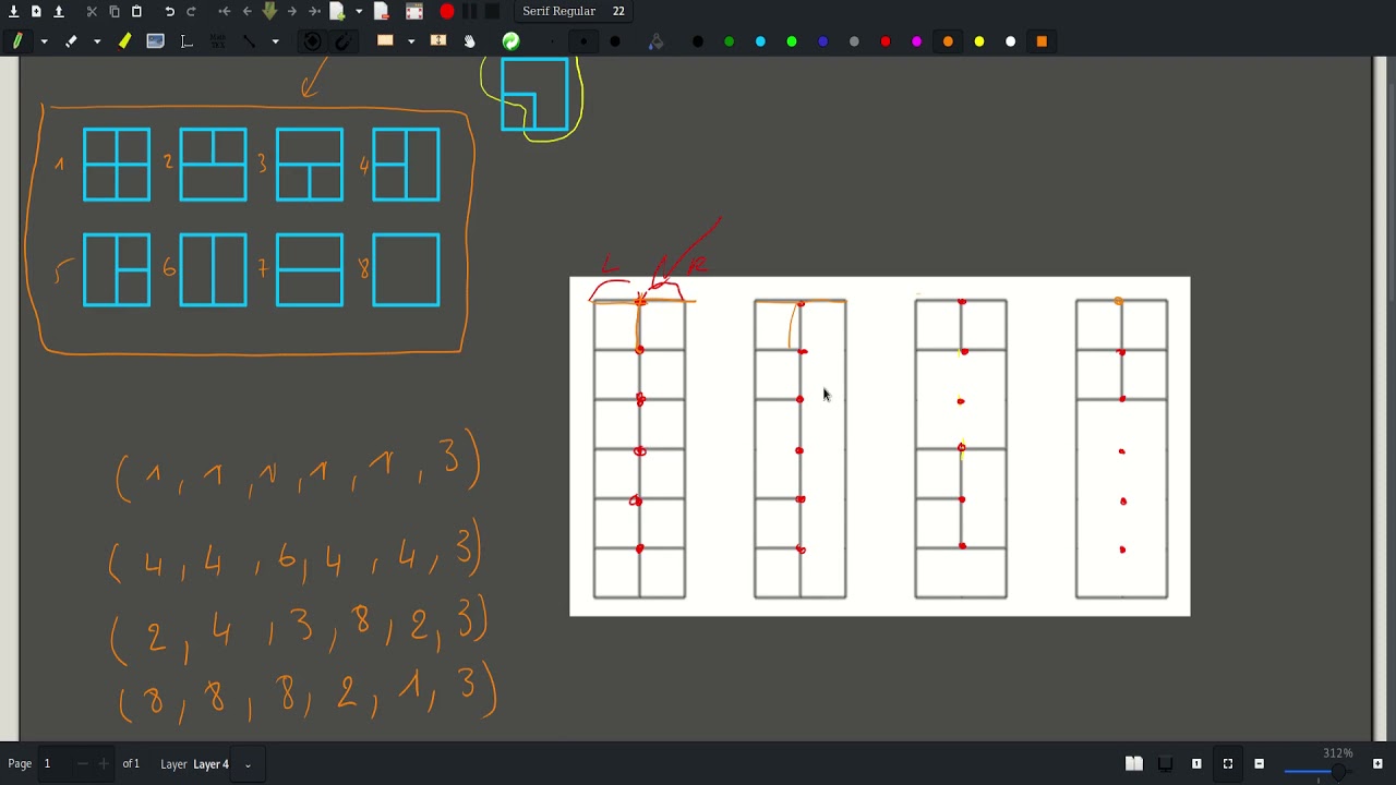 [CSES][Dynamic Programming] Counting Towers