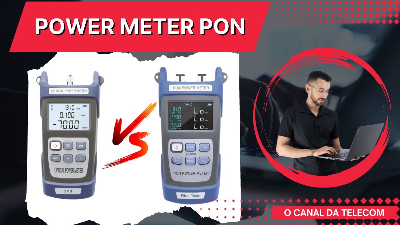 Como funciona o Power Meter PON