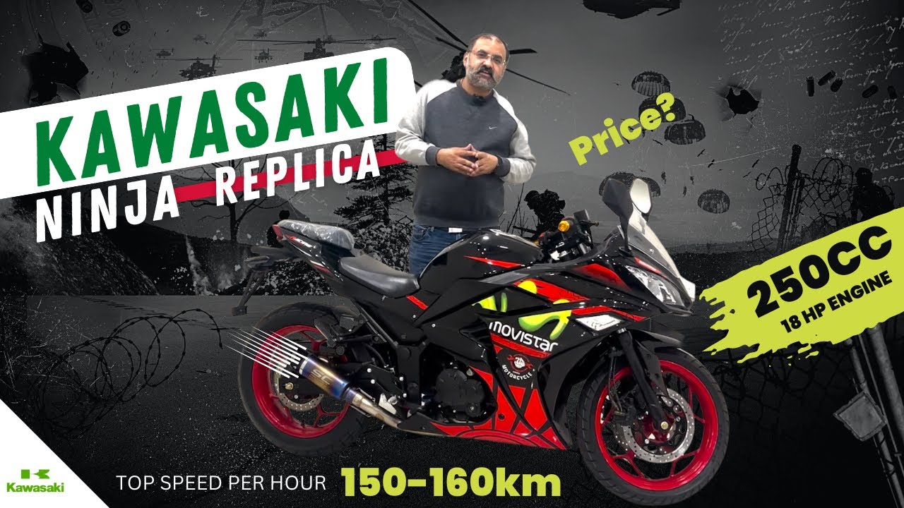 KAWASAKI NINJA REPLICA  | Specs | Exhaust Sound | Heavy Bike | Top Speed