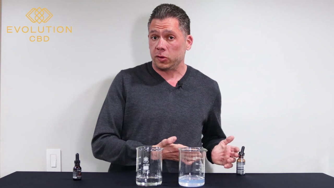 Water Soluble CBD vs Tincture - Explained