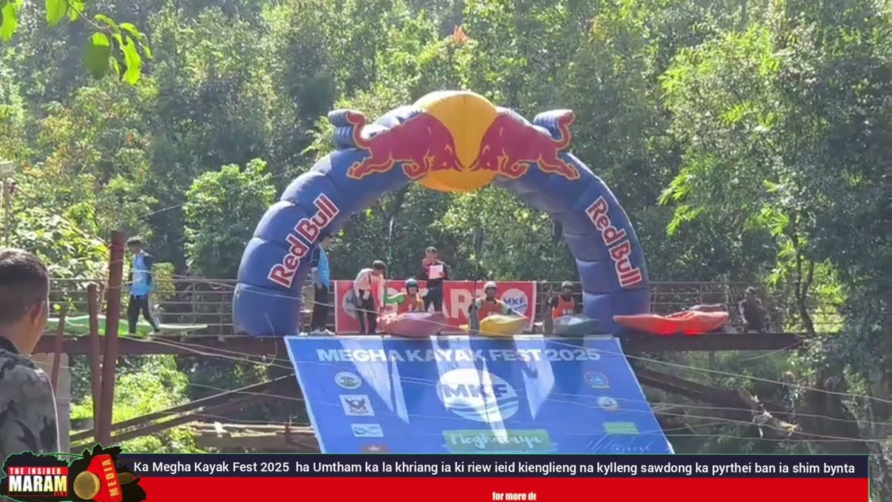 Ka Megha Kayak Fest 2025 ha Umtham ka khring iaki riew ieid kienglieng na kylleng sawdong ka pyrthei