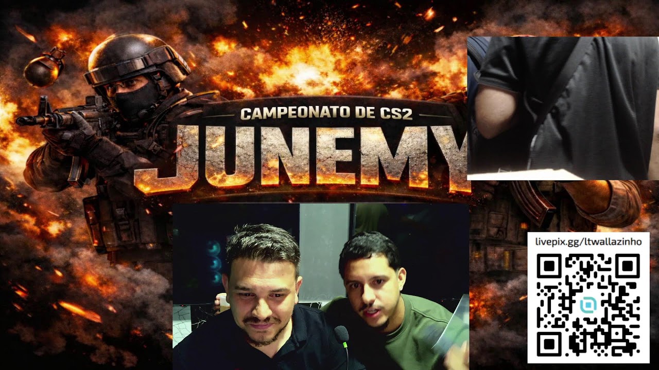 CAMPEONATO JUNEMY DE CS2 - NOVA IGUAÇU AO VIVO PRESENCIAL