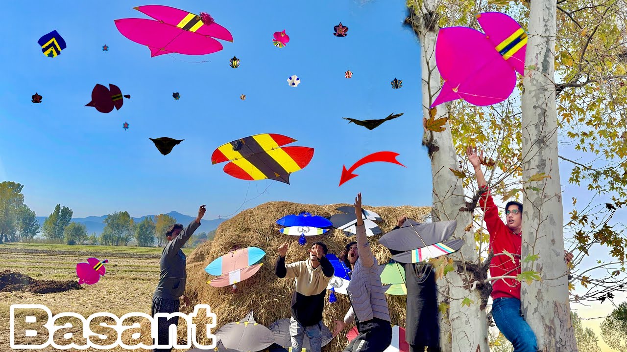 Kite Catching on Basant 🪁😱😍 | 1st Time in Pakistan 🇵🇰
