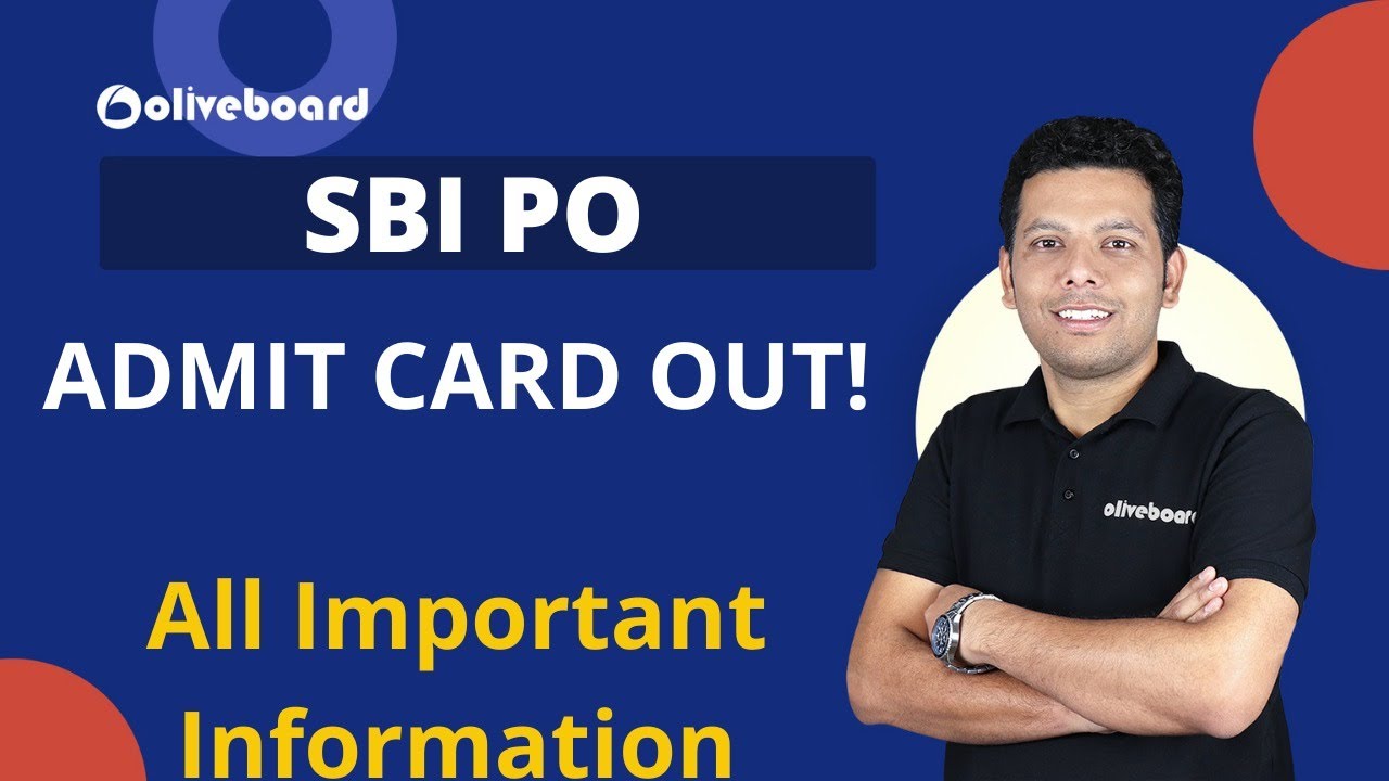 SBI PO Admit Card OUT! | All Important Information | Breaking News with Mukesh Sir