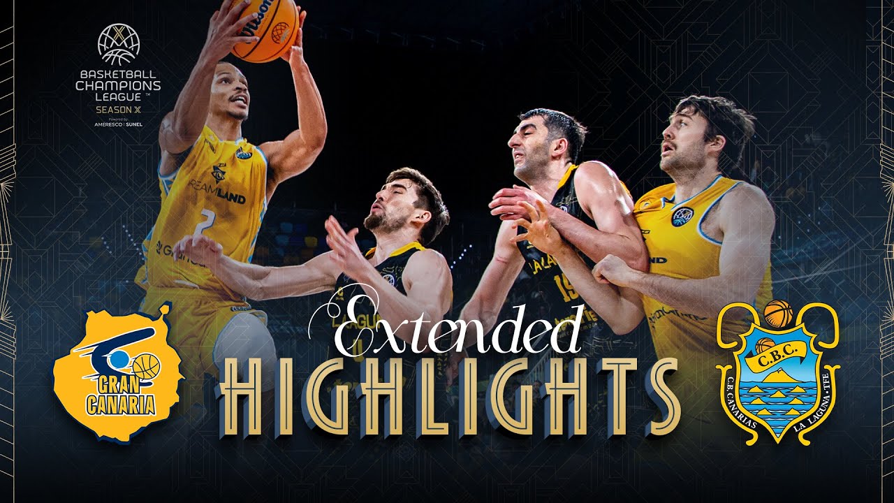 Dreamland Gran Canaria v La Laguna Tenerife | Full Game Highlights | #BasketballCL 2025-26