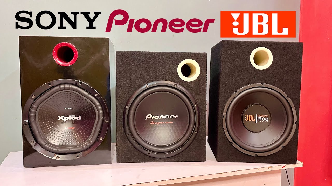 sony vs jbl vs pioneer subwoofer | Pioneer subwoofer | jbl 1300 watt subwoofer | Sony subwoofer