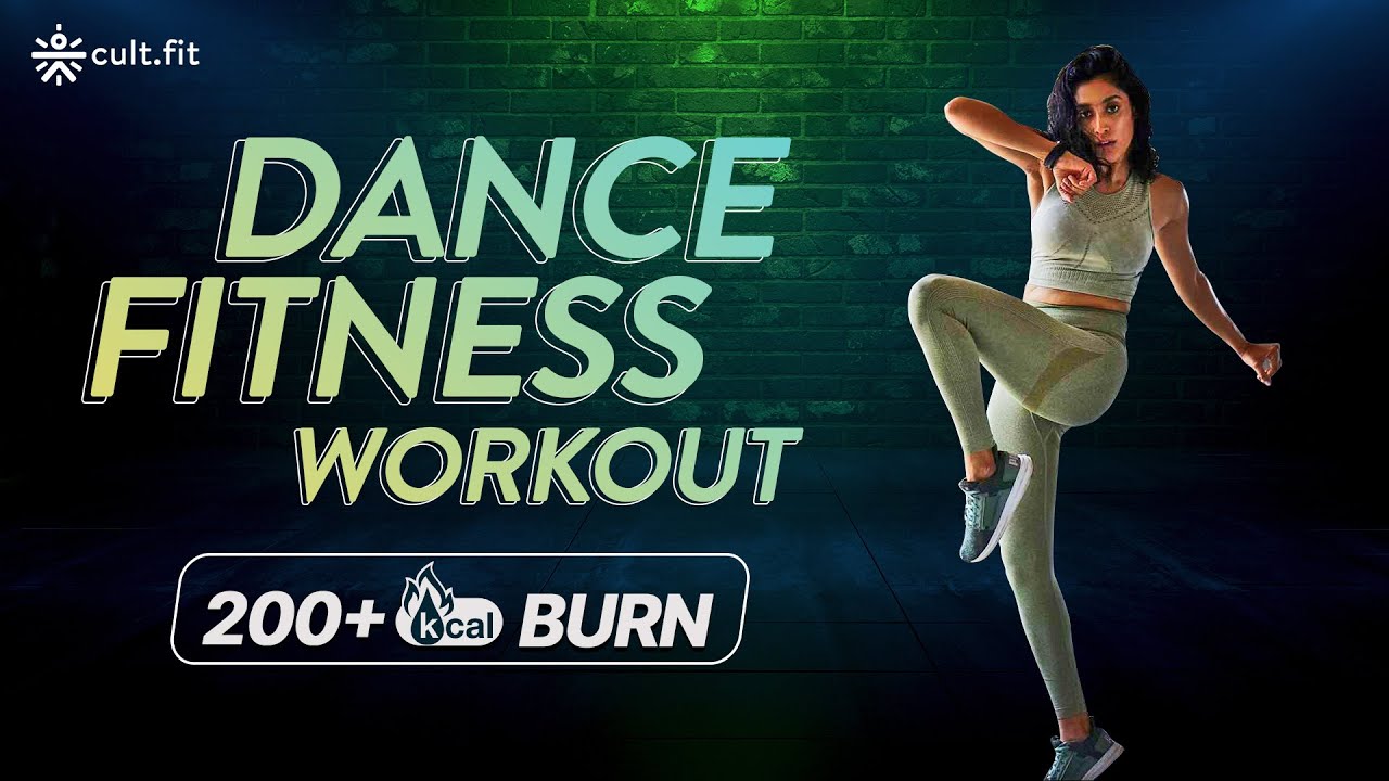 Beginner Dance Workout at Home | Burn 200 Calories Fast | cult fit Dance Fitness