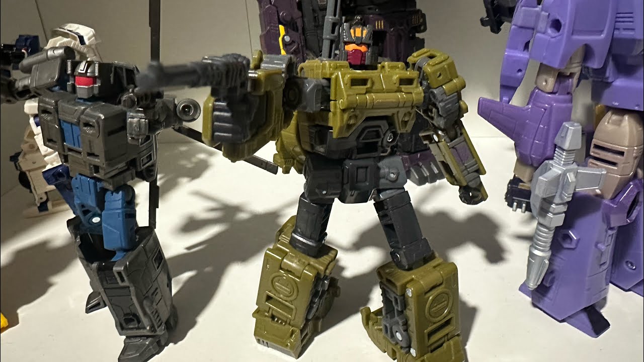 TRANSFORMERS Age of the Primes Combaticon BRAWL action figure review  