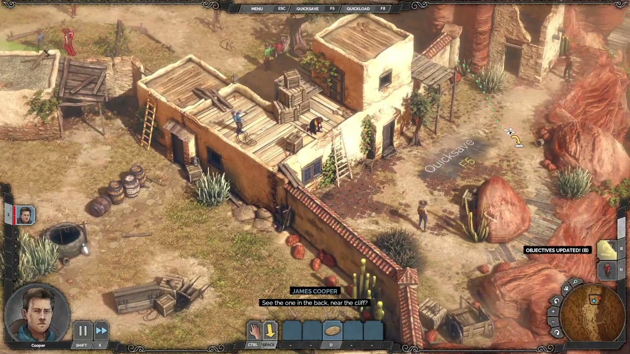 Desperados 3: First Playthrough Ch. 1 | Mission 1 - 4