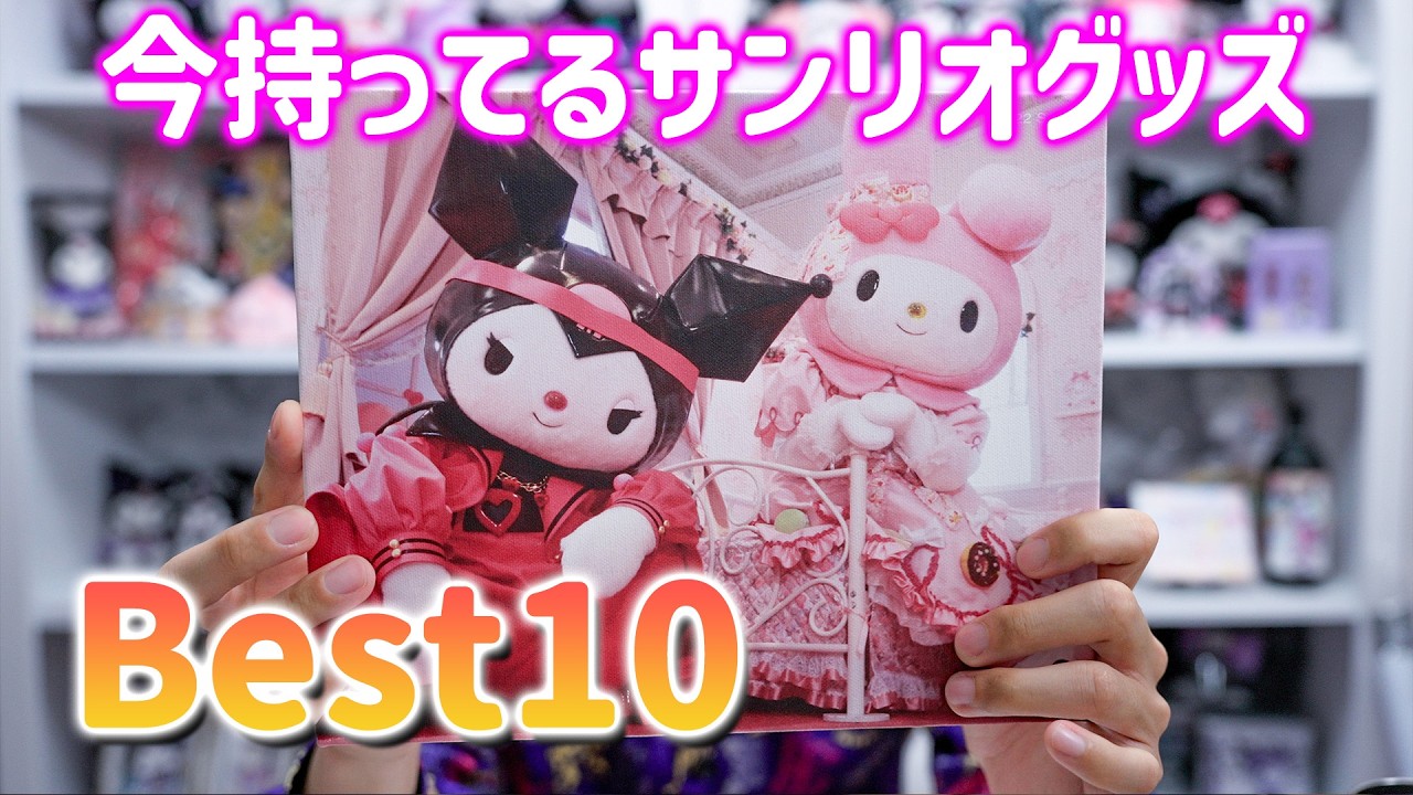 一番好きなサンリオグッズを決めたい！｜My Top 10 Sanrio Goods Collection😈
