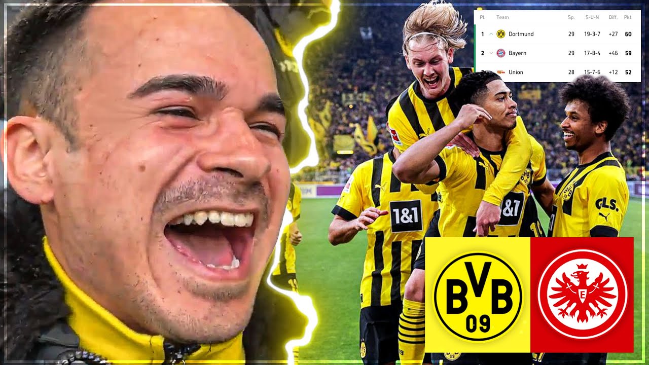 TABELLENF&Uuml;HRER !! 😱🔥 BVB vs FRANKFURT Stadionvlog&nbsp;ESKALIERT