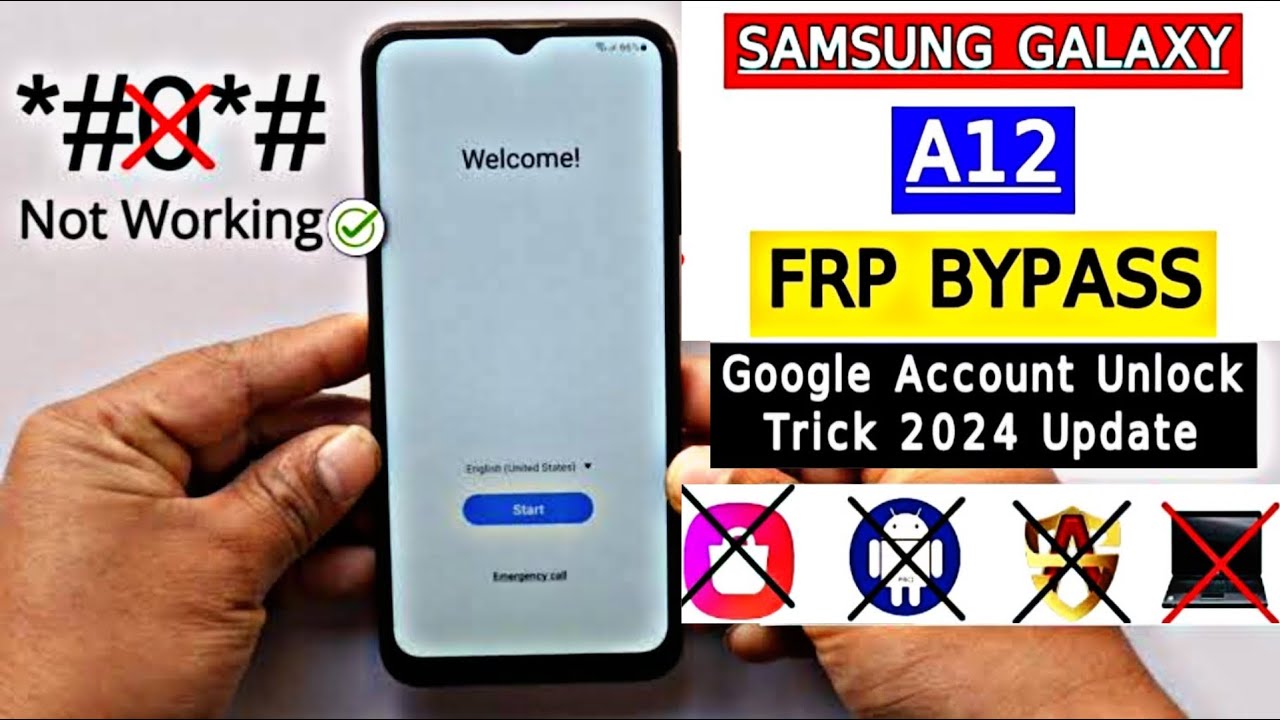 Обход FRP для Samsung A12 [A127F] | Новый метод удаления аккаунта Google на A12 FRP для Android 1...