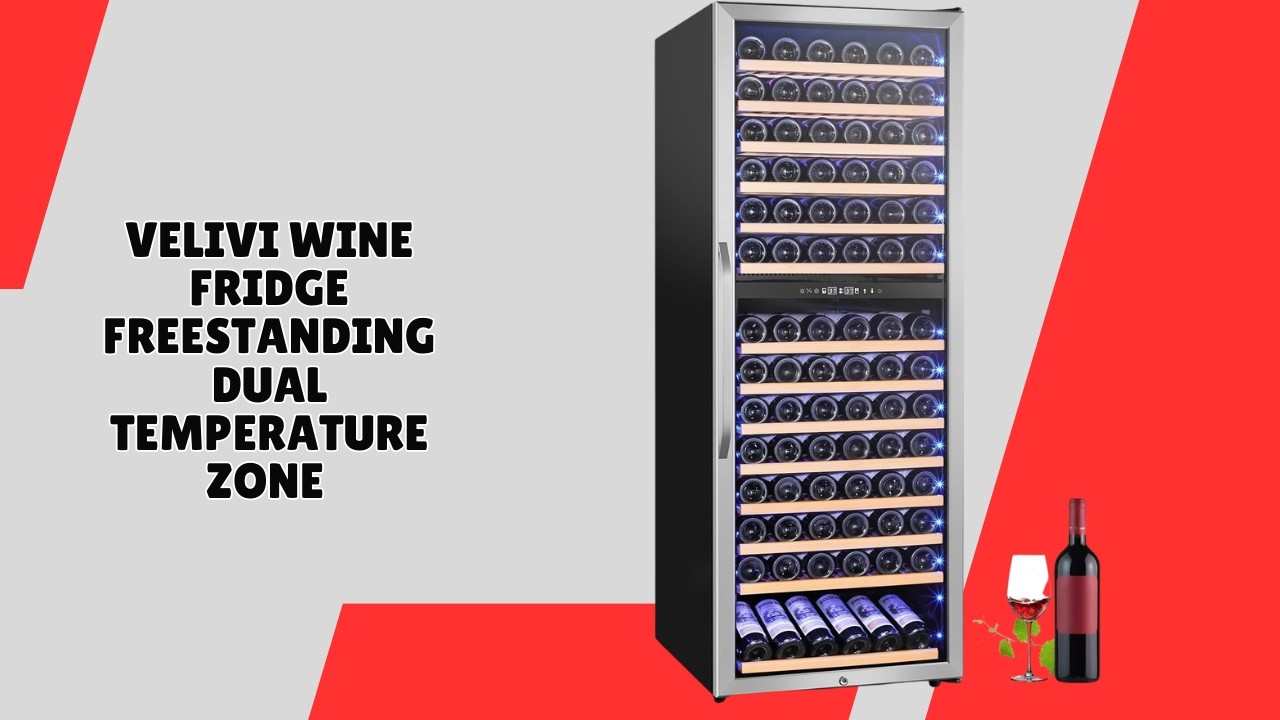 Chill Wine Quietly Every Time – Velivi Wine Fridge Dual Zone – REVIEW