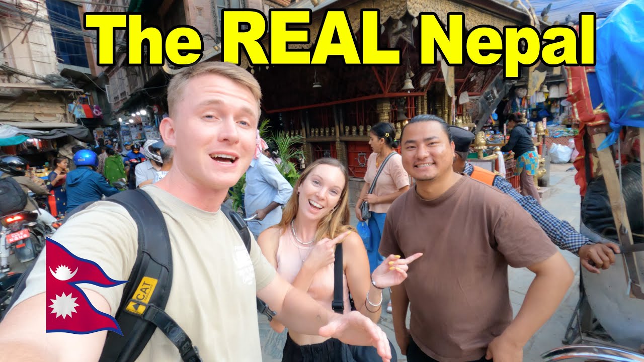 Where Tourists DON'T Go in Kathmandu | Trying Local Nepali Food