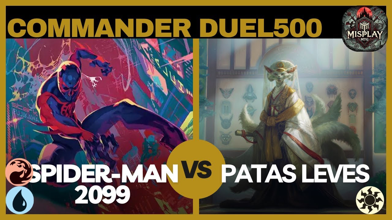 DUEL COMMANDER 500 - SPIDER-MAN 2099 X PATAS LEVES