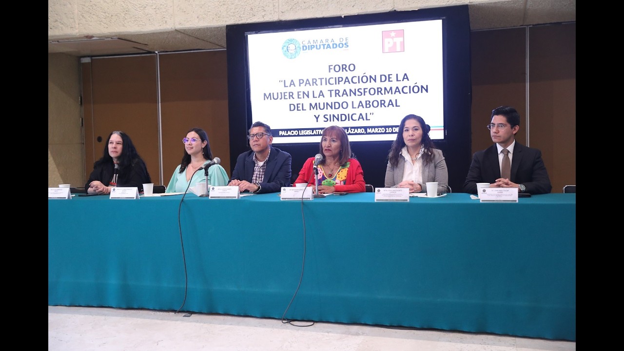 EN VIVO / Foro: La participación de la mujer en la transformación del mundo laboral y sindical