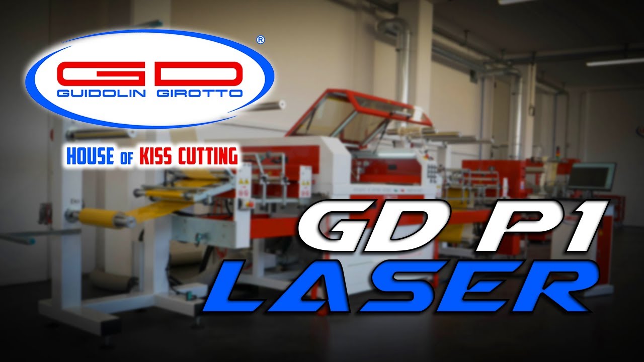 GD P1 LASER - Kiss Cutting and Die Cutting Converting Machine