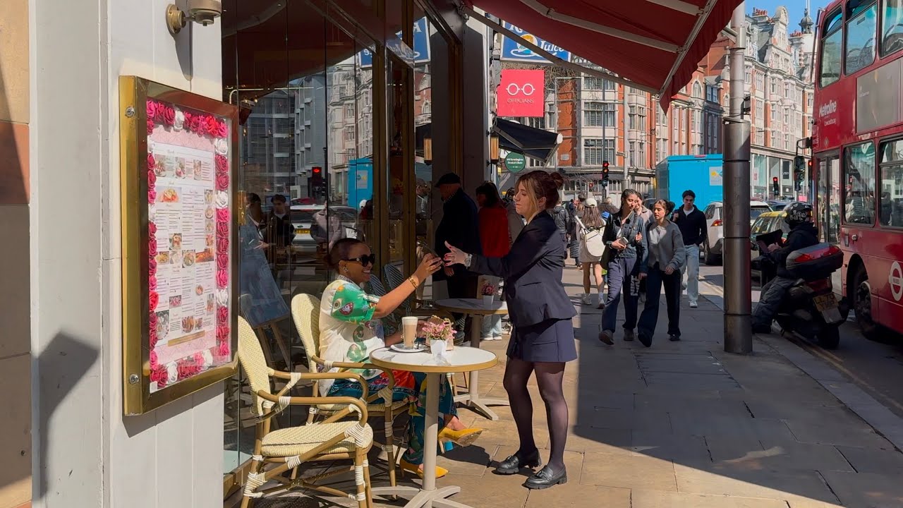 London 🇬🇧 Walking the streets 2025 , Kensington High St