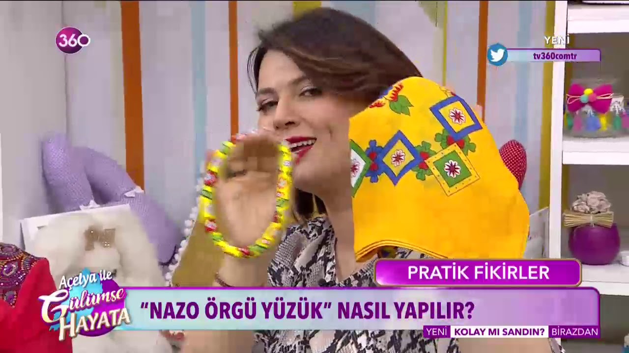 Nazo örgü yüzük nasıl yapılır?