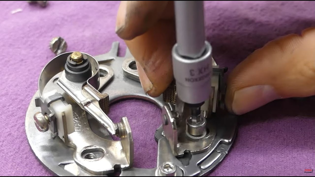 Moto Guzzi T3 - Restauration -- Teil 18 -- Ersatzteile prüfen - Zündgeber aufbauen