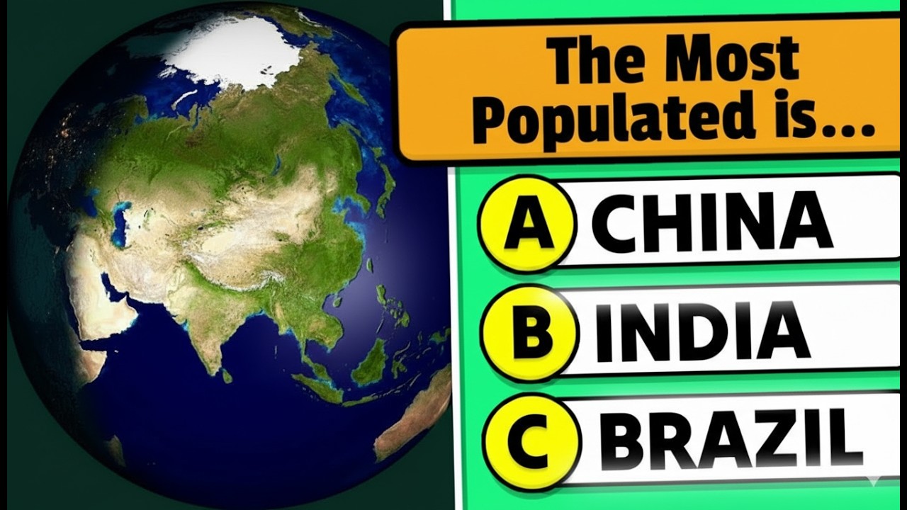 Only Smart People Can Get 24/30 in This Geography Test! 🧠🌎