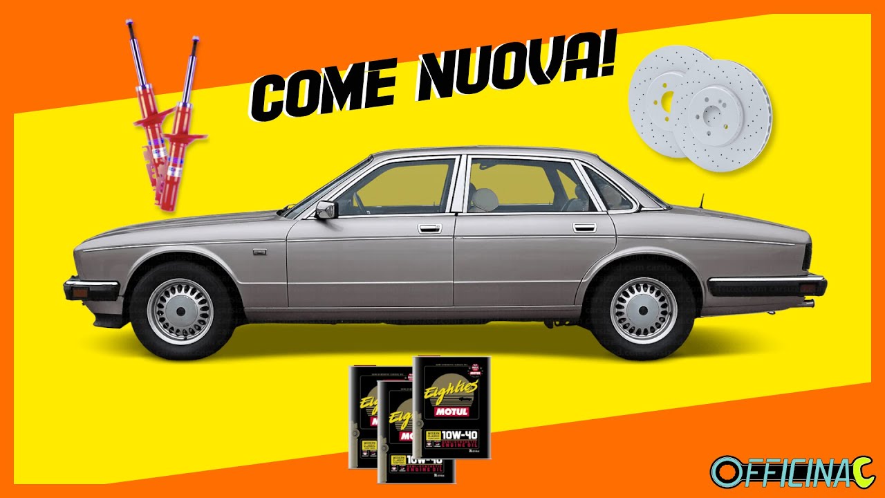 Tagliando, ammortizzatori, freni e cuscinetti! | Jaguar XJ6 4.0